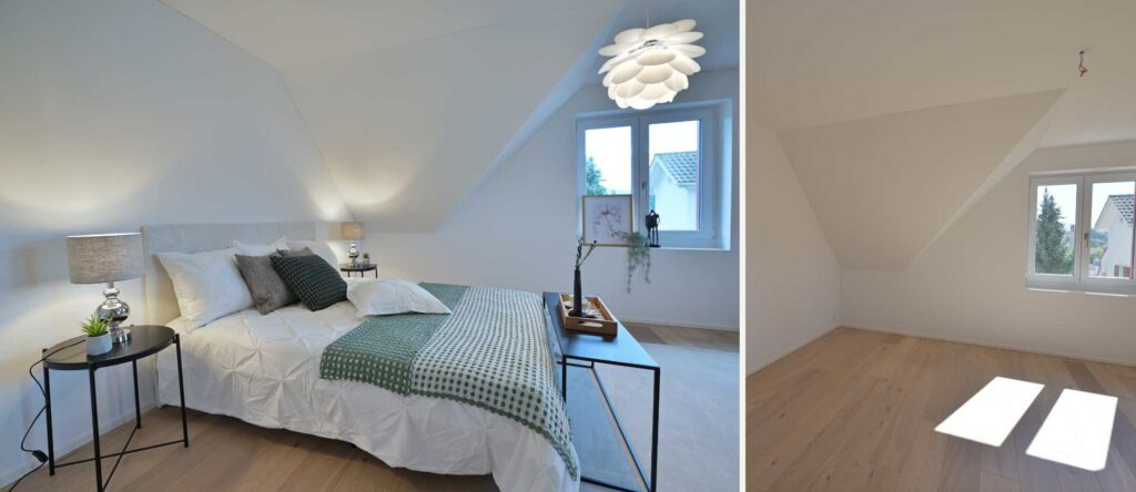 Home Staging Projekt für Leerstehende Immobilie in Tann
